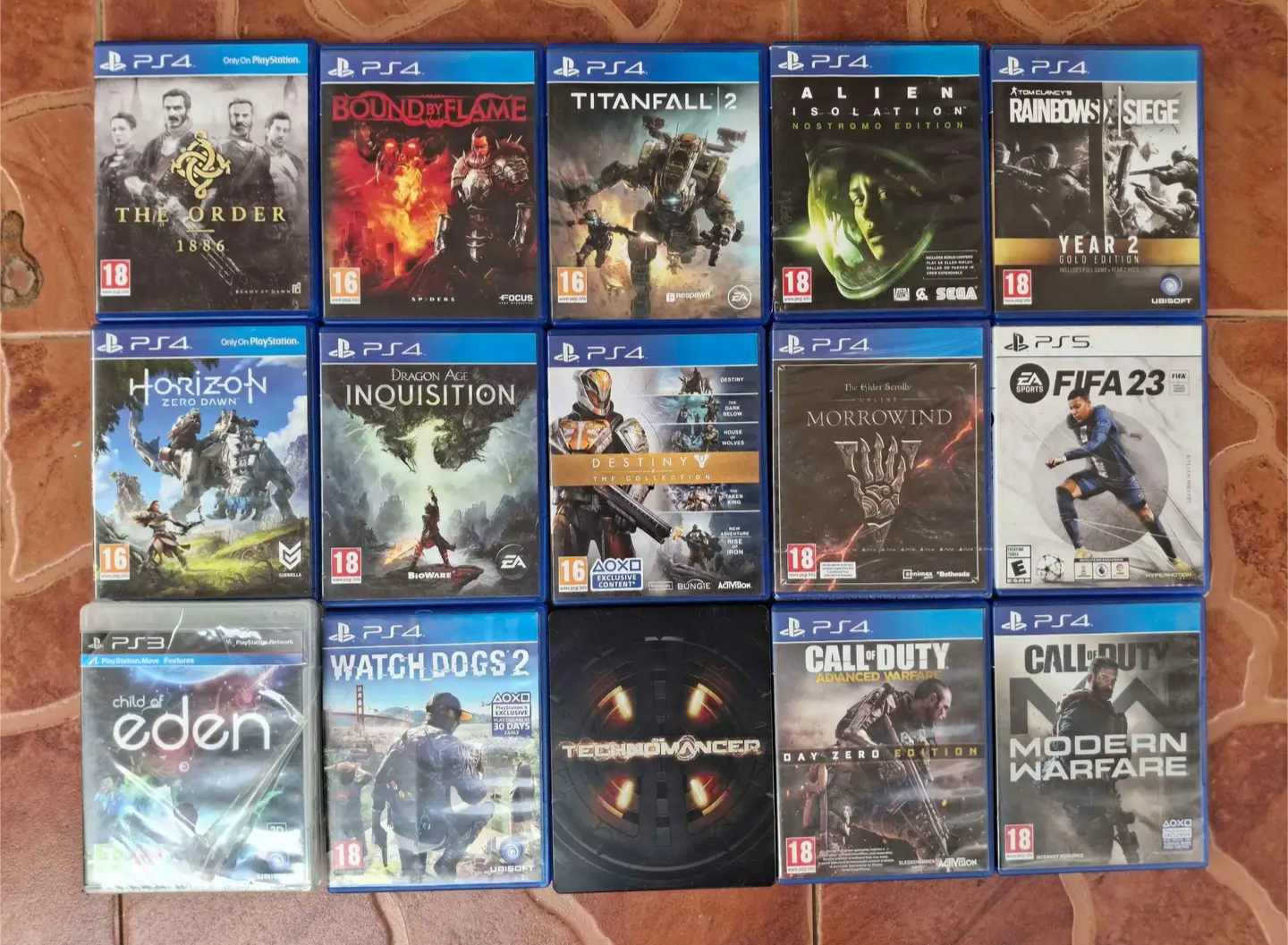 Play Station 4 games